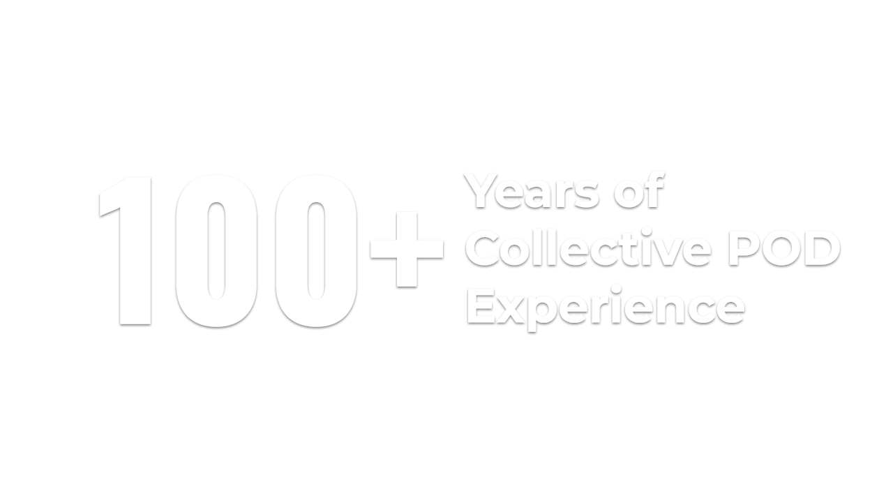 over one hundred 100 years of collective print on demand experience at Pic The Gift