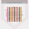 Pennant Banner Shield - 10" x 11" Thumbnail
