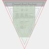 Pennant Banner Triangle - 10" x 11" Thumbnail