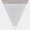 Pennant Banner Triangle - 10" x 11" Thumbnail