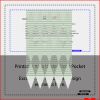 Throw Pillow Case with Front Pocket - 18" x 18"  Thumbnail