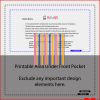 Throw Pillow Case with Front Pocket - 18" x 18"  Thumbnail