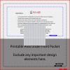 Throw Pillow Case with Front Pocket - 18" x 18"  Thumbnail