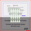 Throw Pillow Case with Front Pocket - 18" x 18"  Thumbnail