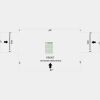 8 Foot 3-sided Table Cover Thumbnail
