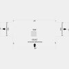 8 Foot 3-sided Table Cover Thumbnail